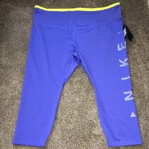 Nike - The Nike One Tight Fit Dry pant. New with tags.